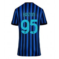 Fotbalové Dres Inter Milan Alessandro Bastoni #95 Dámské Domácí 2025-26 Krátký Rukáv